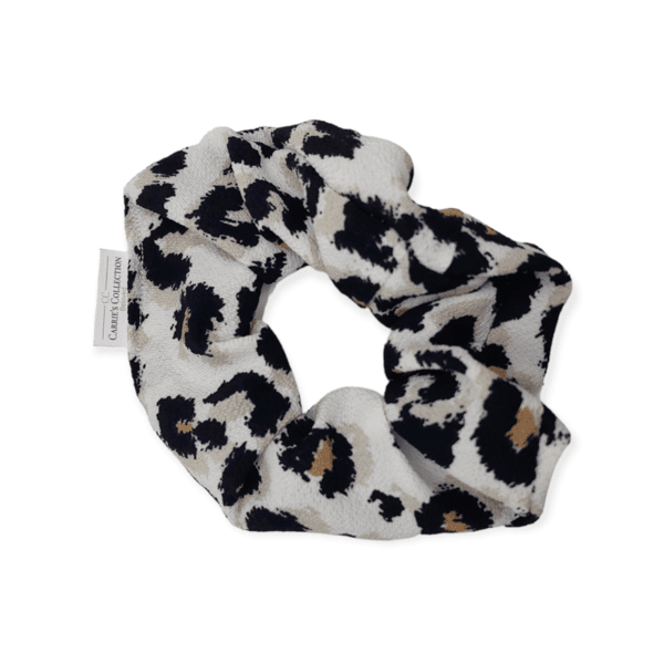 Leopard Print Large Scrunchy