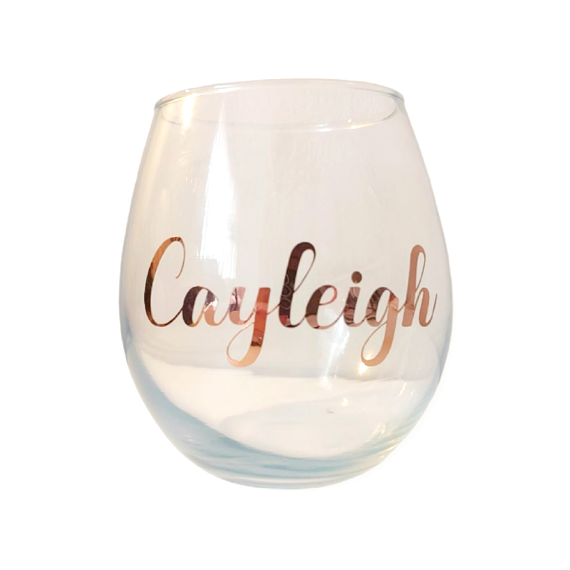 Wine Glass Stemless