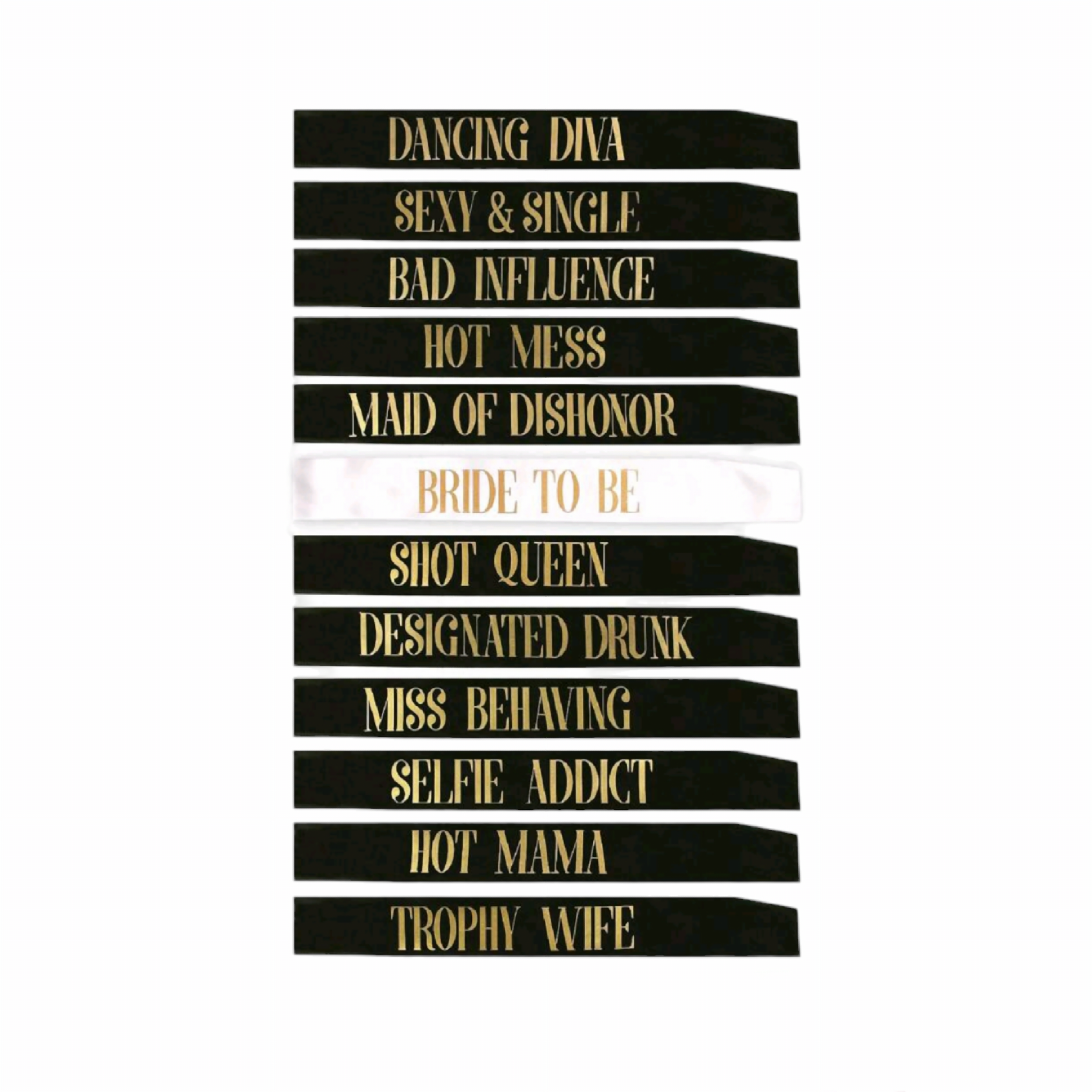 Bachelorette Sashes