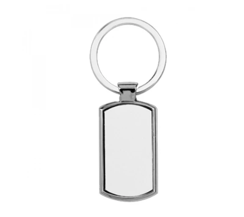 Metal Key Ring with Name