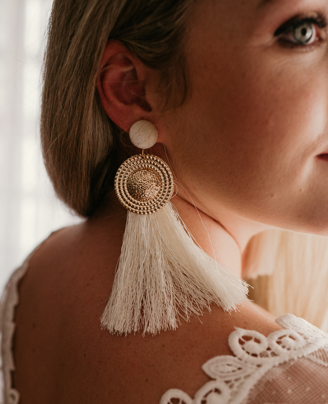 Boho Tassel Drop Earrings