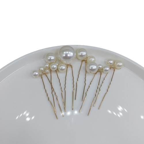 Pearl Bubble Hairpieces