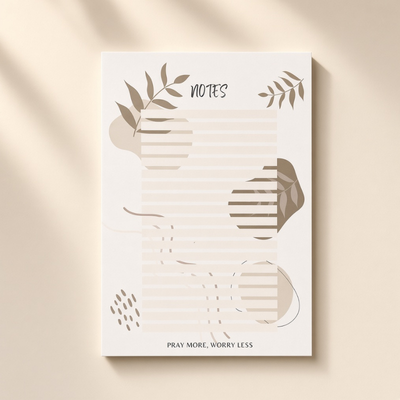 Pray More, Worry Less | Skryfblok