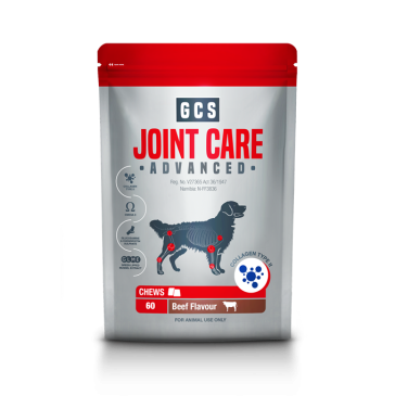 GCS Joint Care Advanced Chews for Dogs Beef Flavour 60