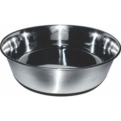 Bowl S/Steel Heavy with Rubber base - Daro