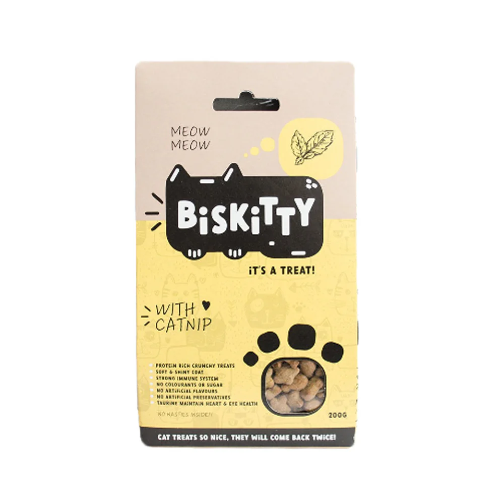 Cat Treats Catnip - BisKitty