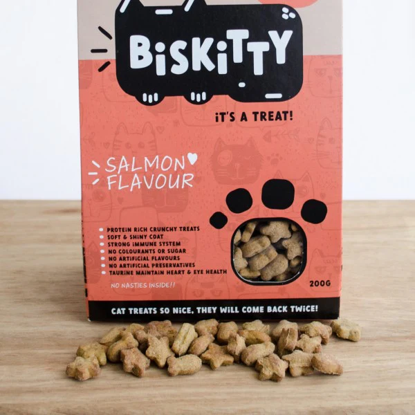 Cat Treats Salmon - BisKitty