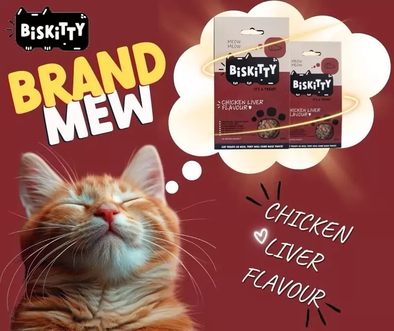 Cat Treats Chicken Liver - BisKitty