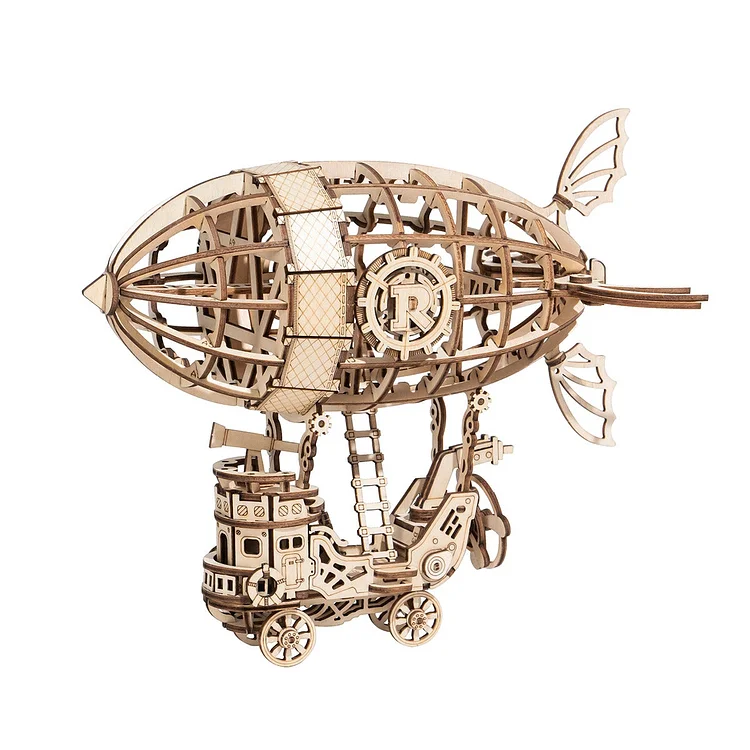 Skybound Adventure: Rolife Airship Model 3D Puzzle