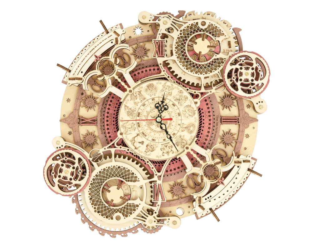 Zodiac wall clock